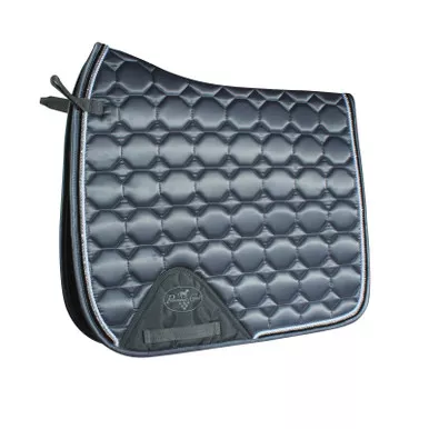 PROFESSIONAL'S CHOICE Satin Dressage Charcoal Pad with VenTECH Lining (EPS520-CHA)