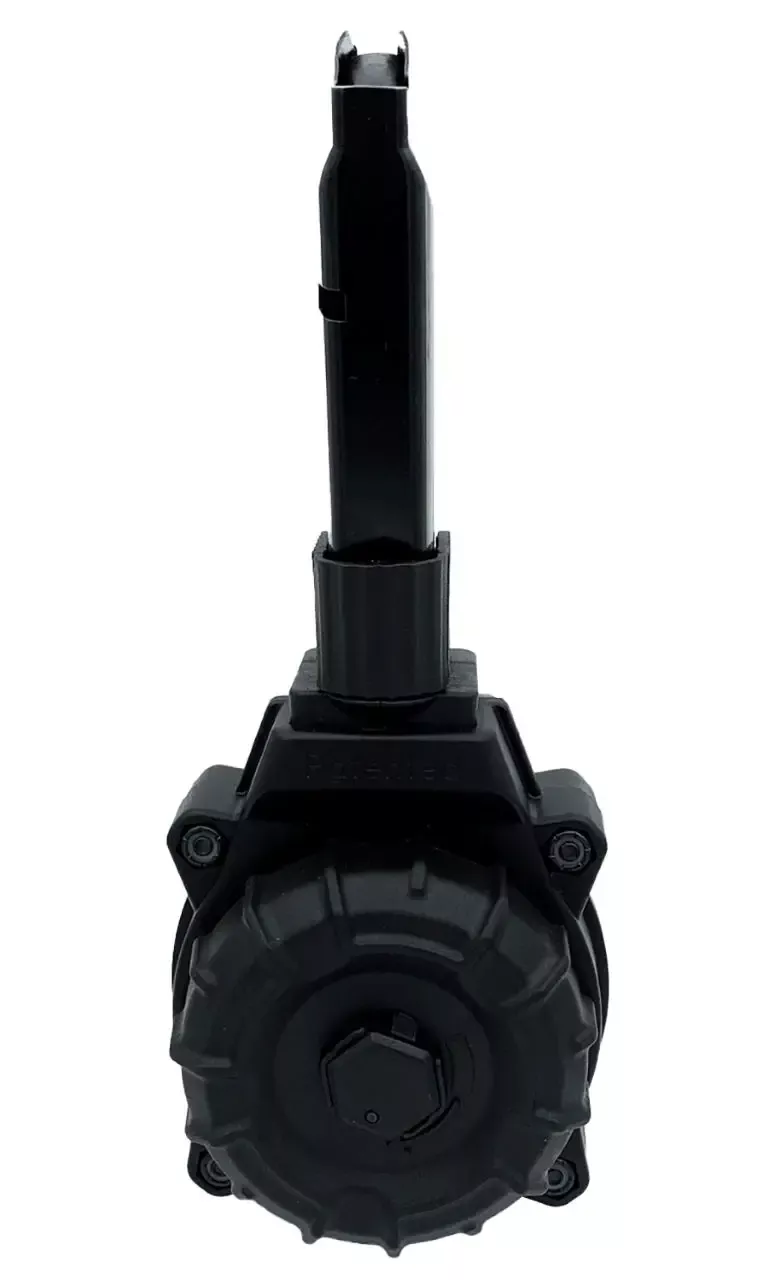 ProMag 9mm 50rd Fits S&W CSX Drum Magazine Black Polymer DRMA83