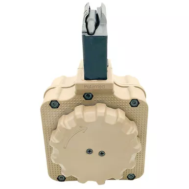 ProMag DRMA1-FDE 50rds Drum 308 Cal Fits AR-10 FDE Polymer