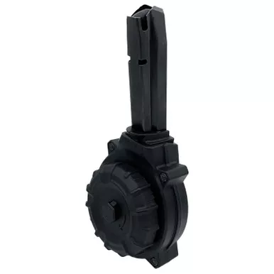 ProMag DRMA64 50rds Drum 40 S&W Black Polymer
