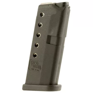 ProMag GLK10 Standard 6rd 380 ACP Compatible w/ Glock 42 Black DuPont Zytel Polymer