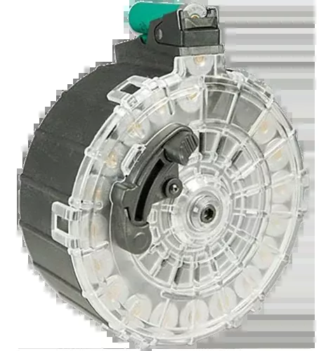 ProMag Saiga 12 Gauge 20 Round Drum Magazine-Black