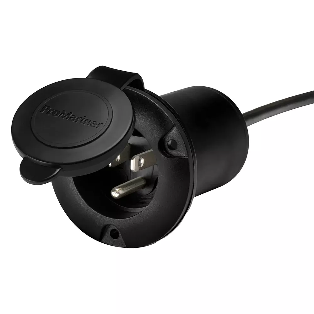 ProMariner Universal AC Plug - Black