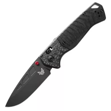 PSK Carbon Fiber & Black G10 Drop-point 3.44" Blade