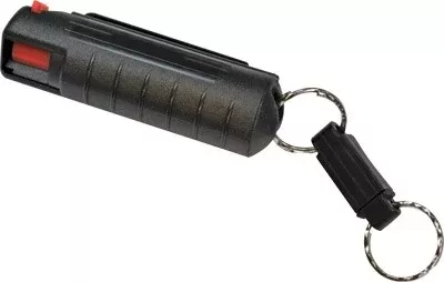 Psp Pepper Spray W/ Black Hard – Case W/qr Key Ring 1/2 Oz.