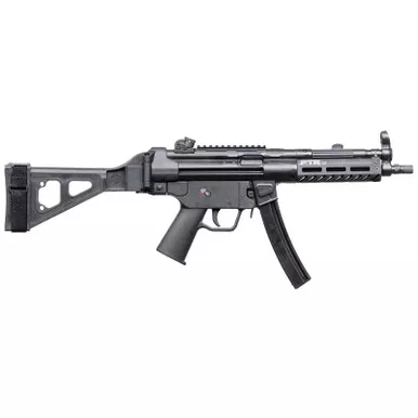 PTR 9CT BR 9mm Luger 30+1 8.86" Black Nitride 3-Lug Threaded Barrel, M-LOK Handguard, Black Parkerized Aluminum Picatinny Rail Receiver, SB Tactical Brace