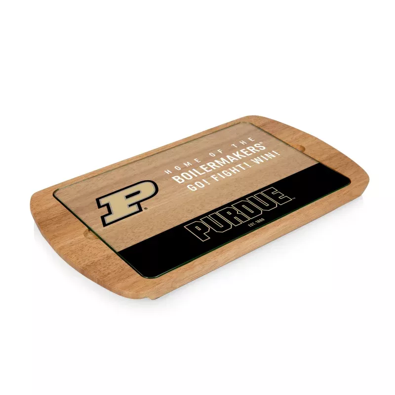 Purdue Boilermakers – Billboard Glass Top Serving Tray