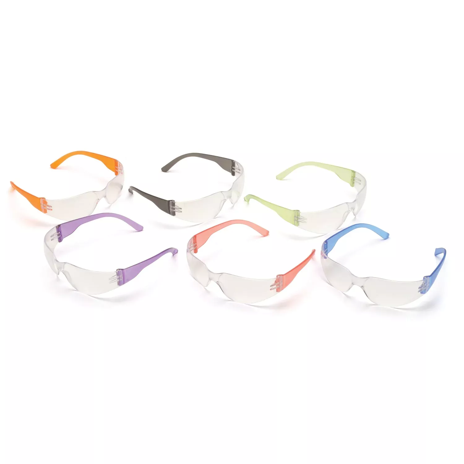 Pyramex Mini Intruder Multi-Color Mini Safety Glasses 12 Pk