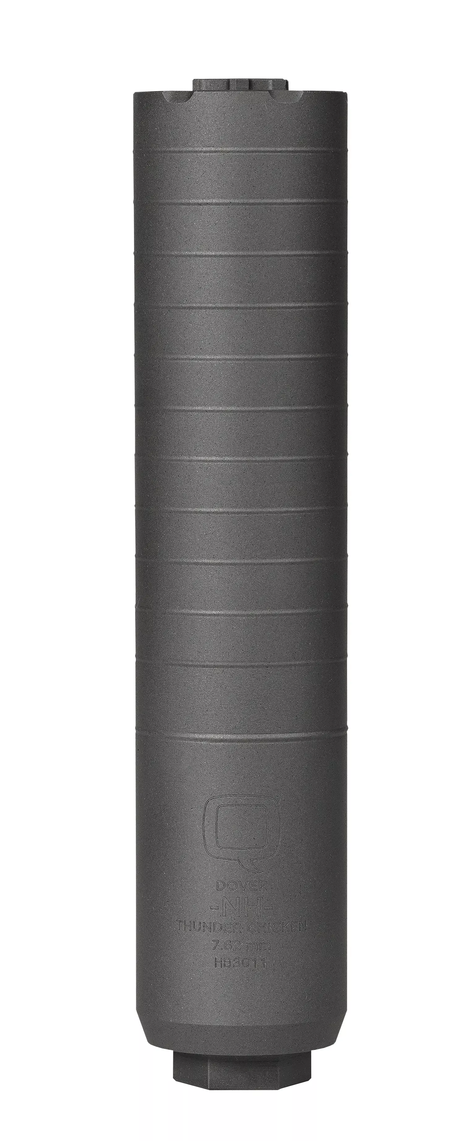 Q LLC Thunder Chicken 7.62mm Suppressor 8.125" Black SILTCQUICKIE762B