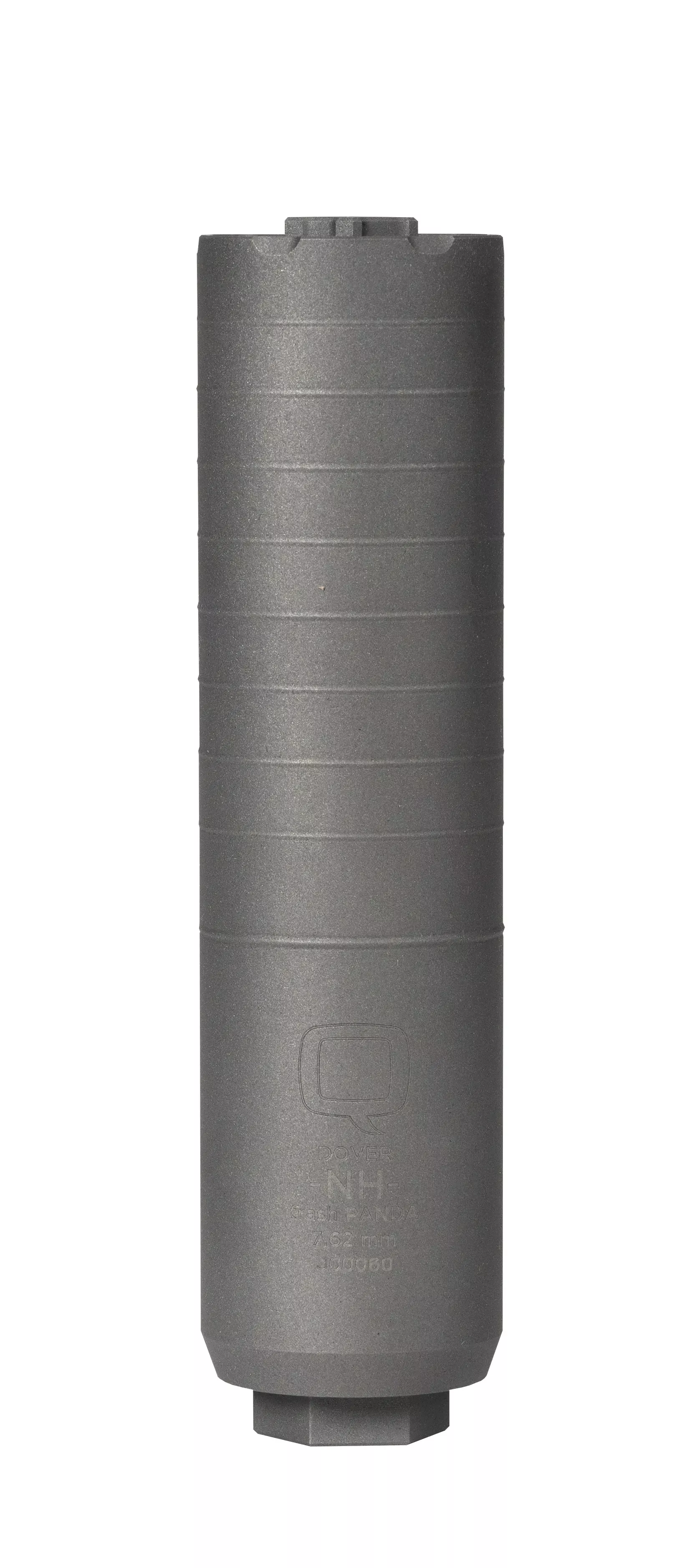 Q LLC Trash Panda 7.62mm Suppressor 6.90" Black PVD Blasted Titanium SIL-TP-QUICKIE-762