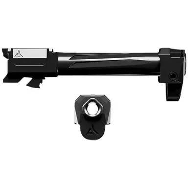 Radian Weapons R0859 Ramjet & Afterburner Combo 9mm Luger Compatible w/Glock 43X, Black Stainless Steel