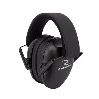 Radians LSY0110CS Lowset Passive Muff 21 dB Over the Head Black Youth 1 Pair