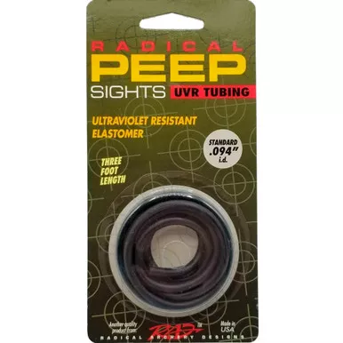 Radical Archery Designs 27001 UVR Tubing, .094 I D, Black