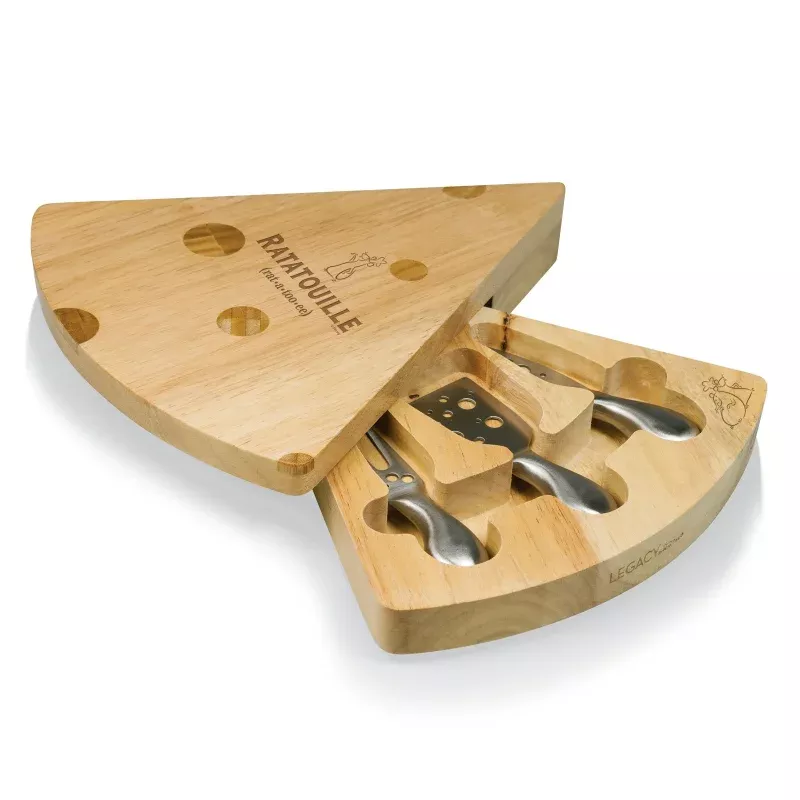 Ratatouille – Swiss Cheese Cutting Board & Tools Set
