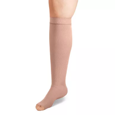 READYWRAP ExoStrong Below Knee 20-30 mmHg Open Toe Stockings