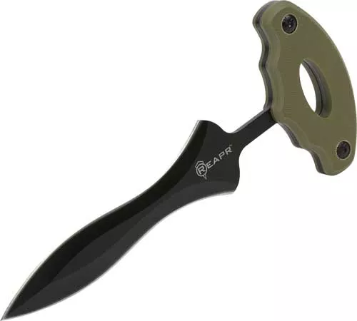 Reapr Tac Push Dagger 4″ Spear – Point Blade W/blk Oxide Finish