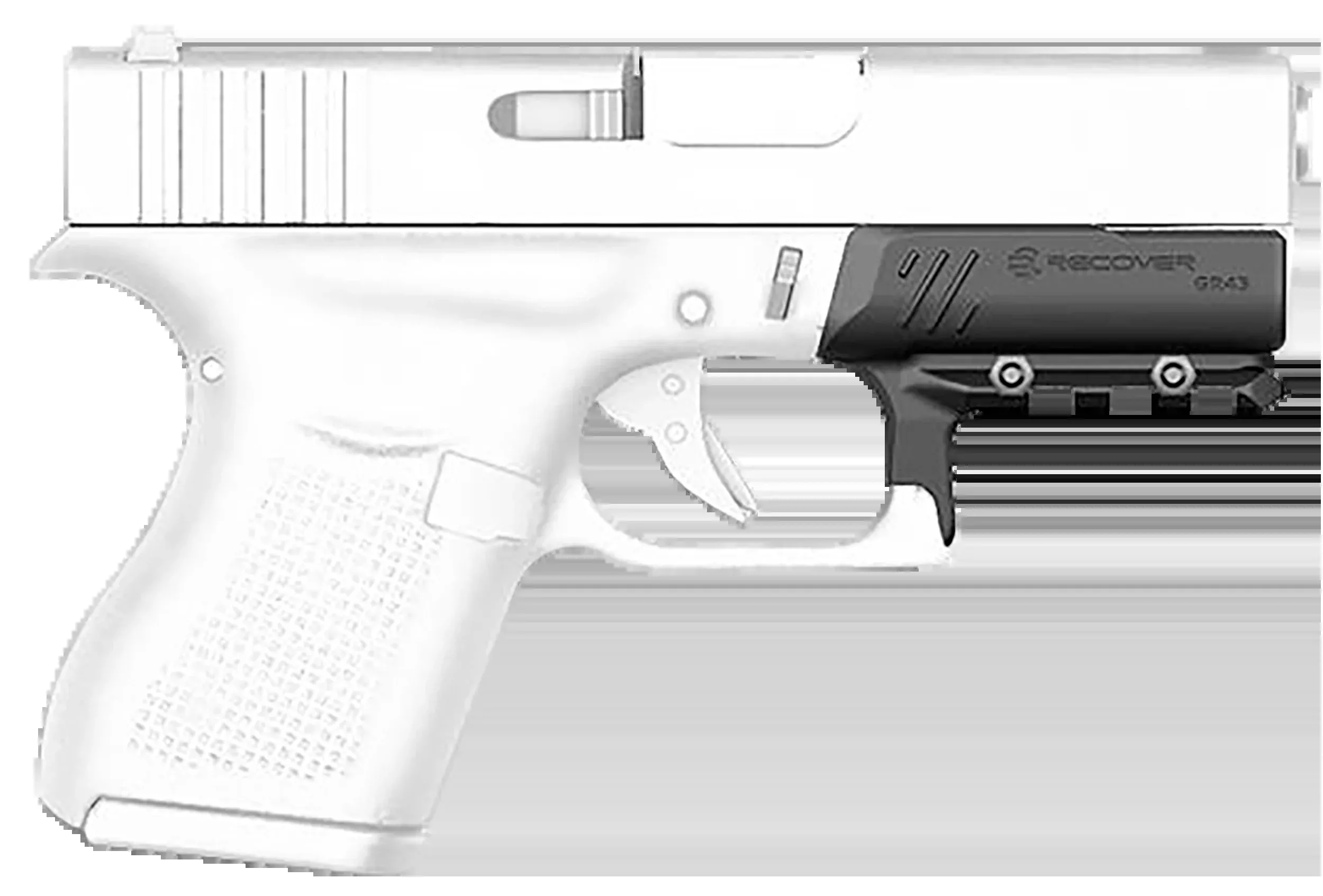 Recover Innovations Inc Compact Rail Adapter For Glock 43 43x And 48, Rec Gr43-01Rail For Glk 43/43x/48(not For Mos)