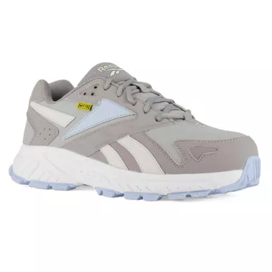 REEBOK Women's Hyperium Grey/Powder Blue Trail Running Work Shoes with Internal Met Guard (RB364)