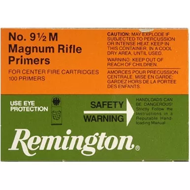 Remington #9-1/2M Large Rifle Magnum Primer 100 Count