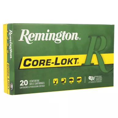 Remington Ammunition 20055 Core-Lokt 7PRC 175gr Pointed Soft Point 20 Per Box/10 Case