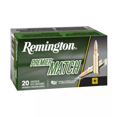 Remington Ammunition 21205 Premier Match 6.5Grendel 130gr Berger Open Tip Match 20 Per Box/10 Case