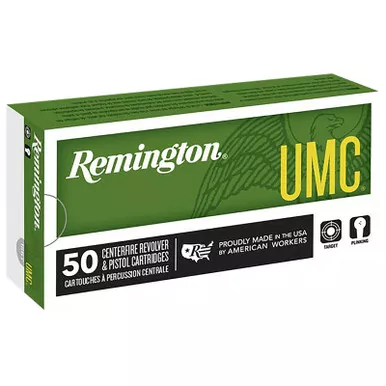 Remington Ammunition 23744 UMC 44RemMag 180gr Jacketed Soft Point 50 Per Box/10 Case