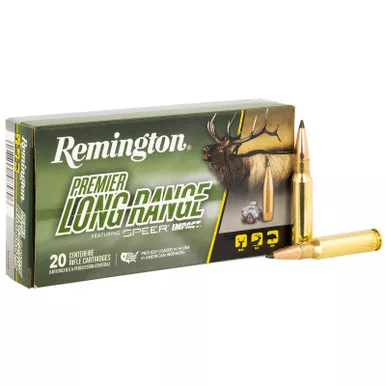 Remington Ammunition R21345 Premier Long Range 308Win 172gr Speer Impact 20 Per Box/10 Case