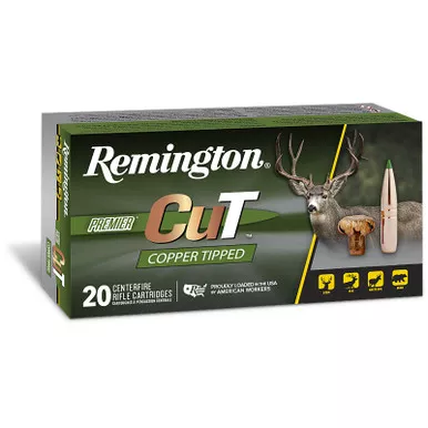 Remington Ammunition R22342 Premier Cut 7mmPRC 160gr 20 Per Box/10 Case