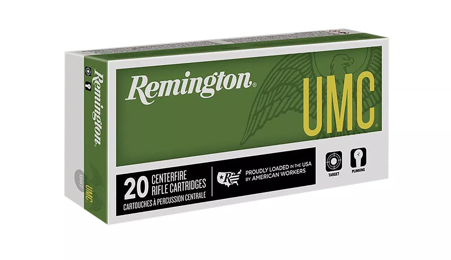 Remington UMC 224 Valkyrie 75 Gr. Full Metal Jacket 20/Box