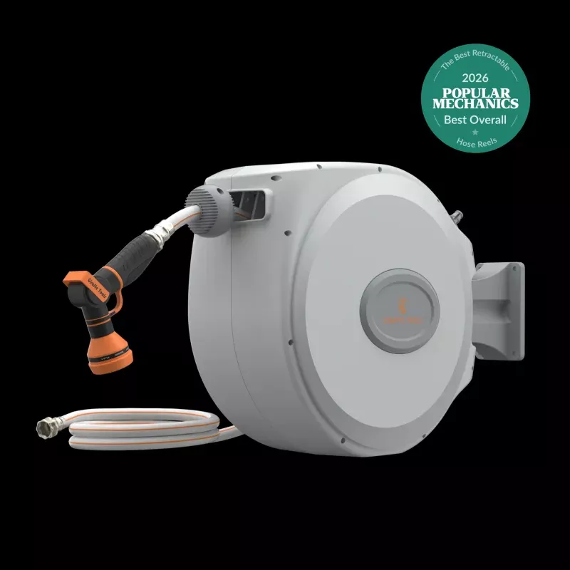 Retractable Garden Hose Reel-5/8 in-65ft