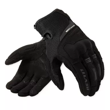 REV'IT! Cavern Black Gloves (FGS238-1010)