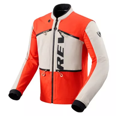 REV'IT! Men's Morocco Sand/Red Jacket (FJT426-5230)