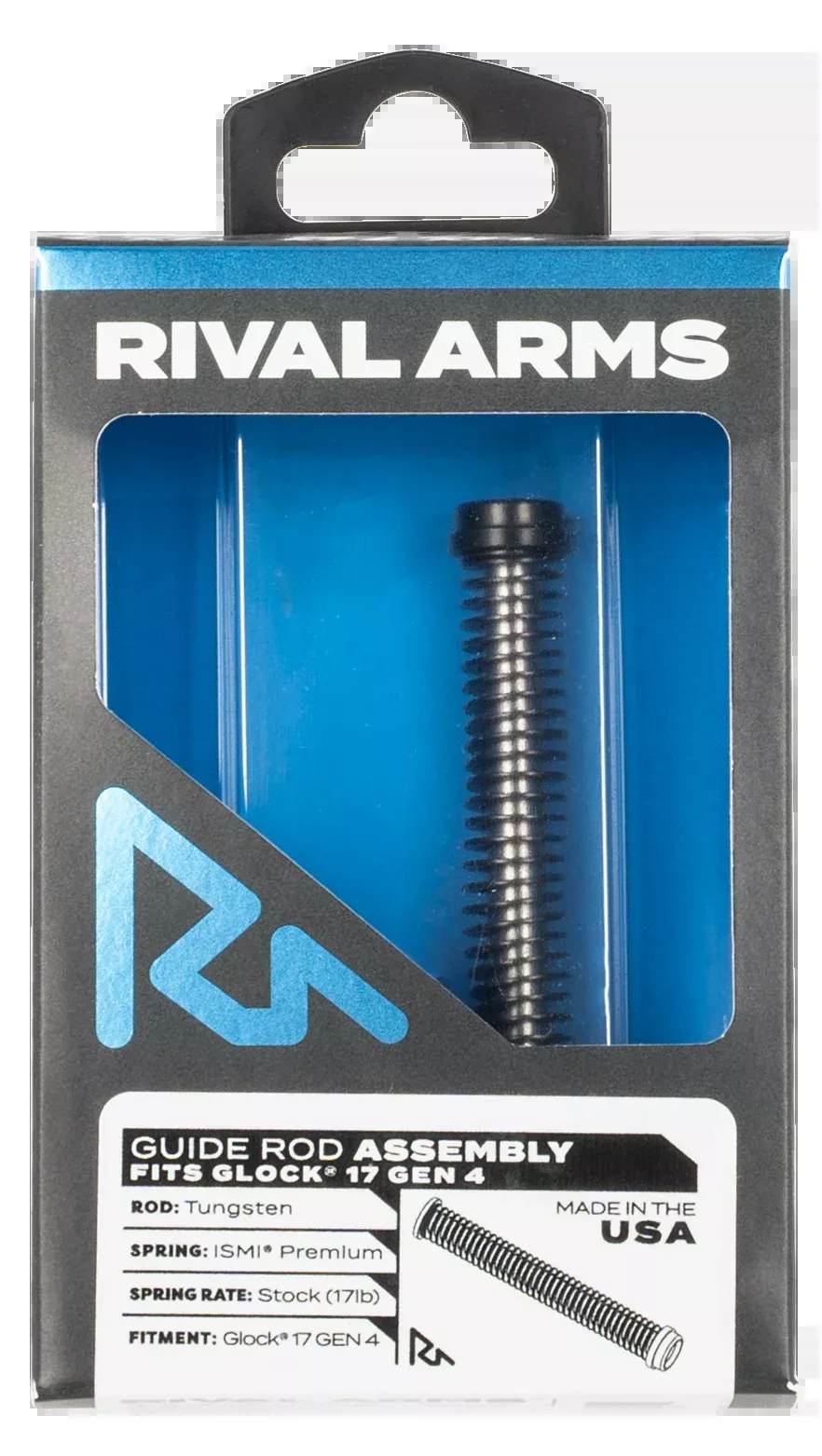 Rival Arms Guide Rod Assembly, Rival Ra50g111t Guide Rod Asm G17 Gen4 Tngstn
