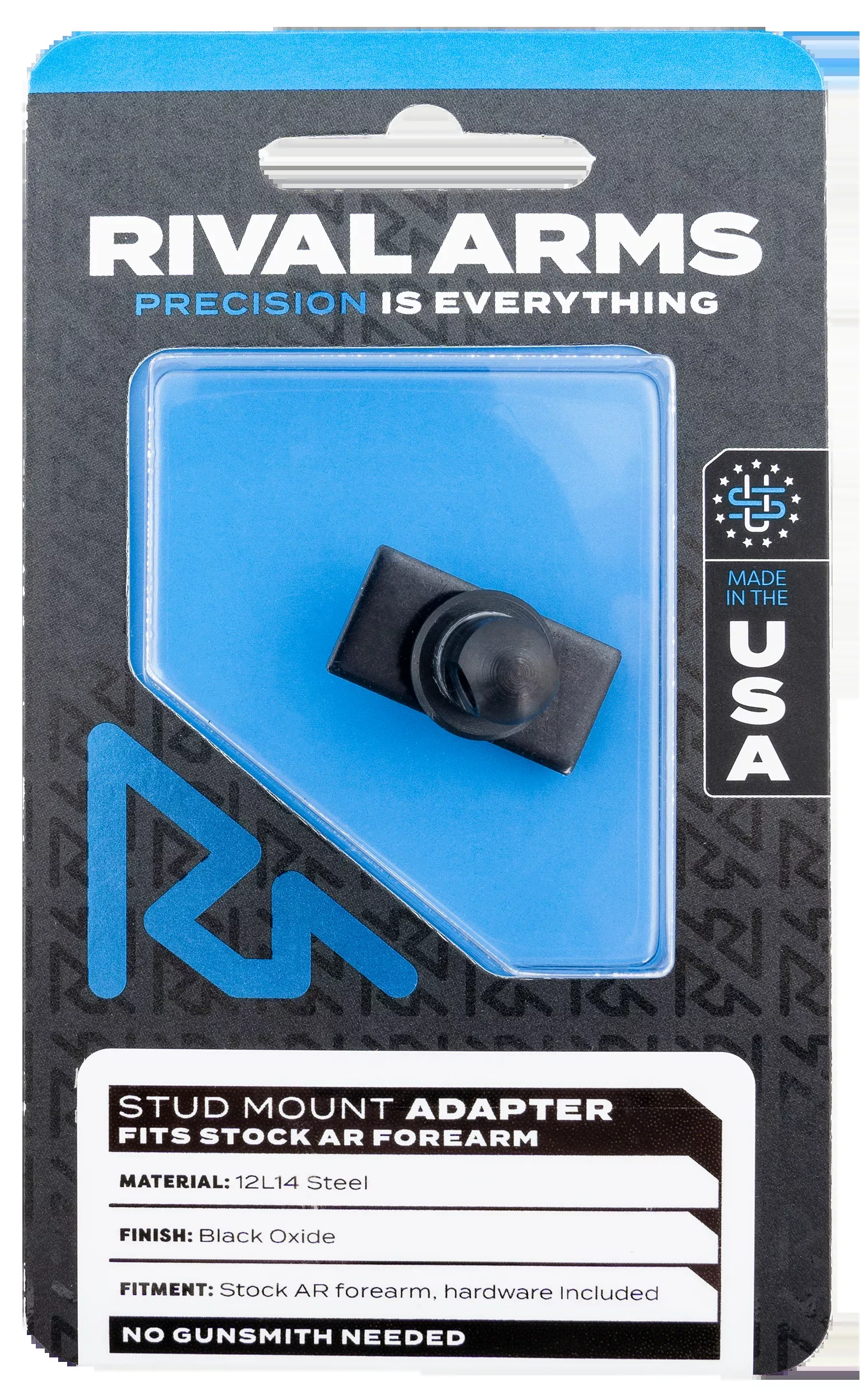 Rival Arms Stud Mount Adapter, Rival Ra-ra92m6b Forearm Stud Mount Adaptor