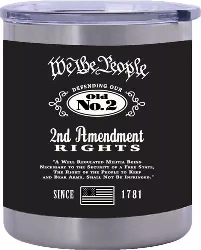 Rivers Edge 10oz Tumbler W/lid – We The People 2a Black/ss