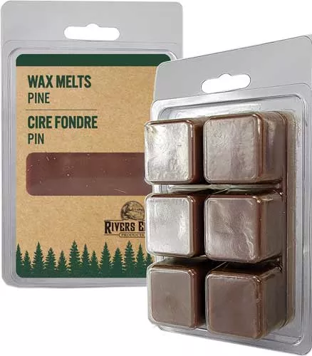 Rivers Edge Melt Wax 2.5oz – Pine For Candle Warmer