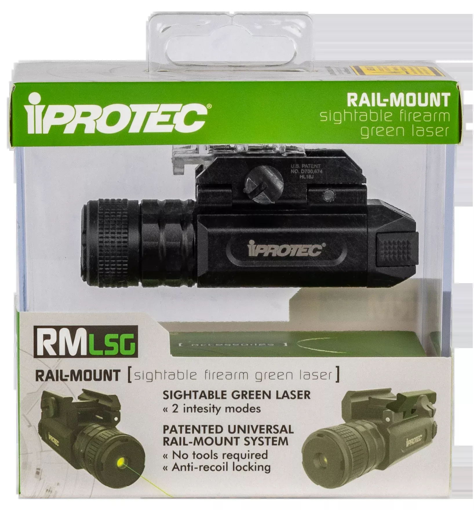 Rmlsg Rail-mount Green Laser