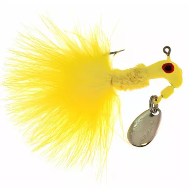 Road Runner Original Marabou Jigs 1/16 oz. Yellow