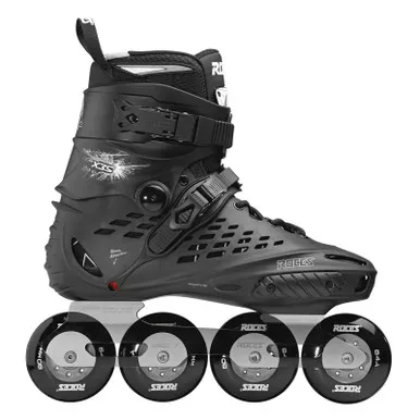 ROCES X35 TIF Black/Silver Inline Skates (X35-400849-00001)
