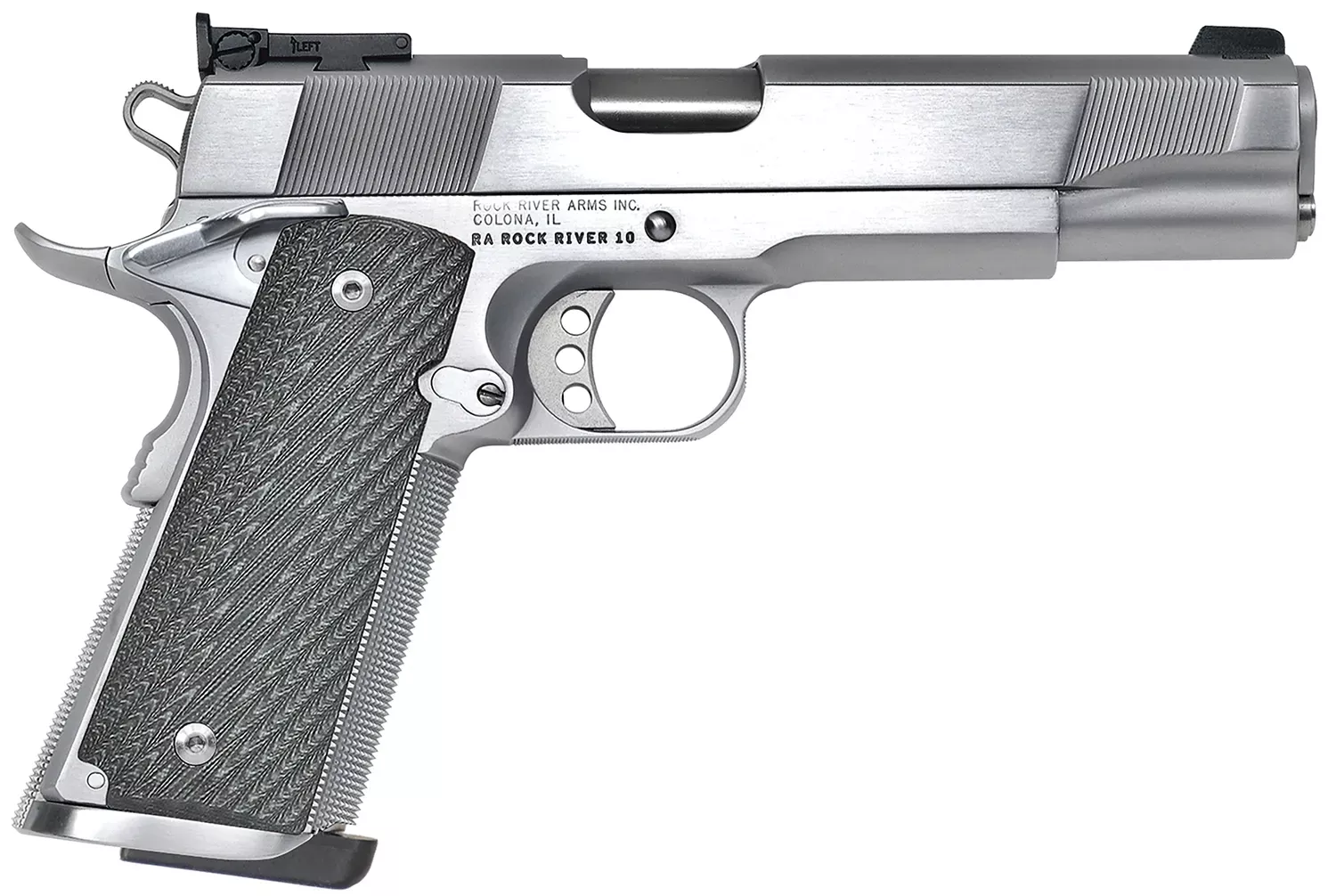 Rock River Arms PS2400 Limited Match 45 ACP Pistol 5″ Chrome PS2400