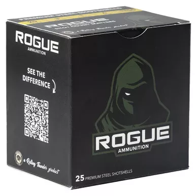 Rogue Ammunition RA-20-1-4S 20Gauge 3" 1oz 4Shot 25 Per Box/10 Case