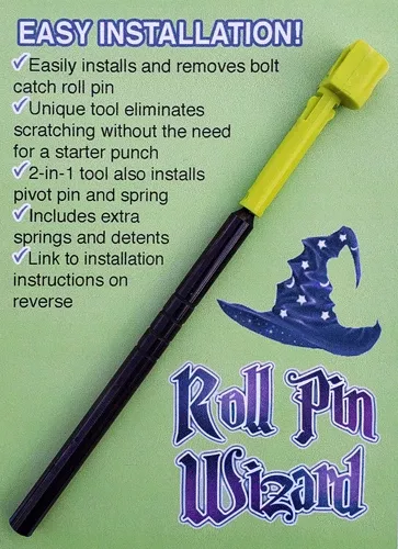 Roll Pin Wizard Bolt Catch – Roll Pin Tool For Ar-15