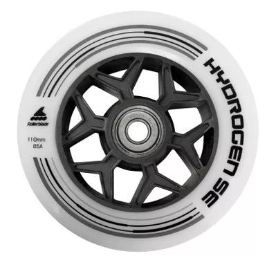 ROLLERBLADE 6-Piece Hydrogen SE 110mm/ILQ9 White EA Wheels (06954000101)