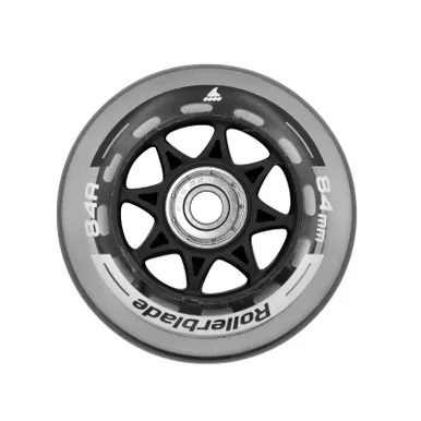 ROLLERBLADE 8-Pack 84mm/SG7 XT Clear EA Wheelkit w/ Bearings (06953400080)