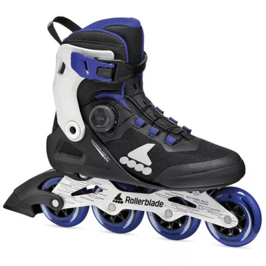 ROLLERBLADE Macroblade 84 BOA Black/Blue/Bone White Inline Skates (86B0760070NZ05)