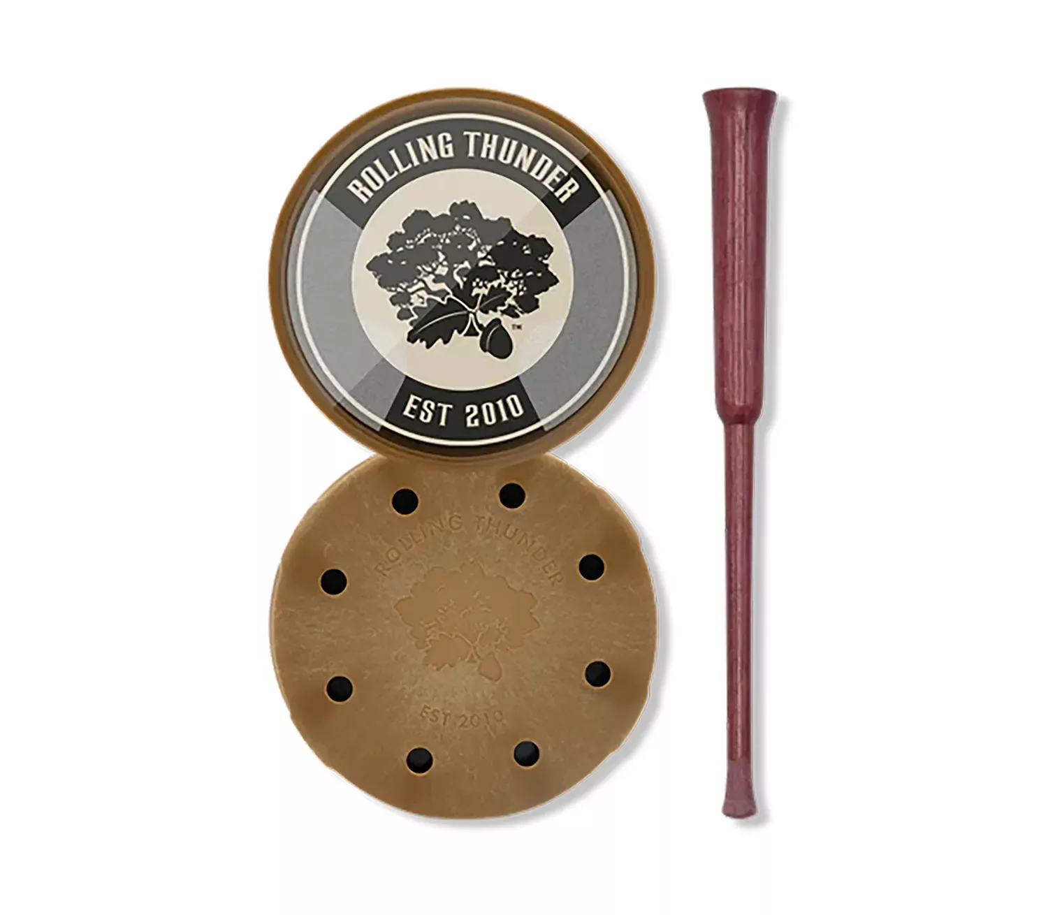 Rolling Thunder Game Call Thunderdome Crystal Pot Call Turkey WoodTCP-TDC