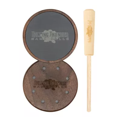 Rolling Thunder Game Calls Slate Pot Turkey Call Hickory Striker