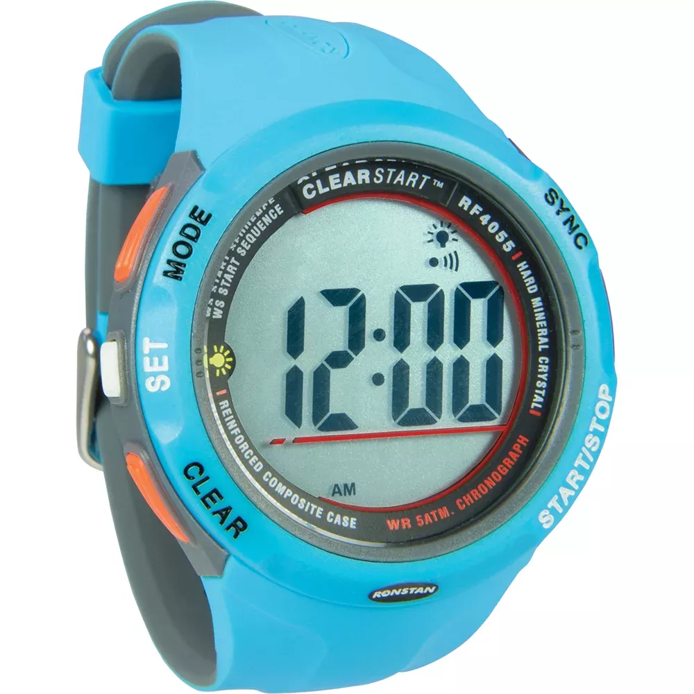 Ronstan RF4055 ClearStart™ 50mm Sailing Watch – Blue/Grey