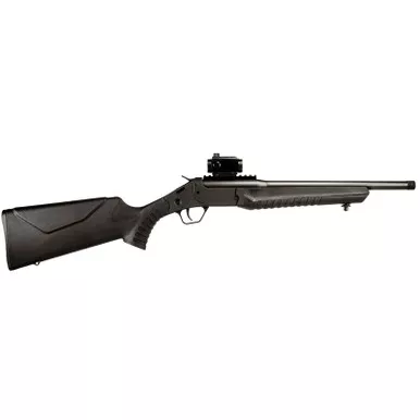 Rossi LWC0556BKRD LWC 5.56x45mm 1rd 16.50" Black Oxide Threaded Barrel, Black Picatinny Rail Steel Receiver, Black Fixed Synthetic Stock, Crimson Trace CTS103 Red Dot