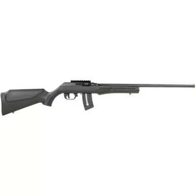 Rossi RS22W2111-TH RS22 Semi-Auto 22 WMR 10+1 21" Threaded Barrel, Black, Fixed Synthetic Stock